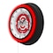 Holland Bar Stool Ohio State University 19 Double Neon Wall Clock Clk19BK - alternate 4