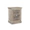 Homeroots 36" White Solid Wood Distressed Nightstand 521209 - alternate 3