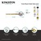 Kingston Brass Front Mount Toilet Tank Lever, Brushed Brass KTCG7 - alternate 2