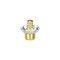 Zhejiang Hongchen Irrigation Clincher Hose Repair, 1/2-In. Male, Brass 30070 - alternate 1