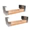 Mytee Products 2 Pair 20 inx15 in Aluminum Dunnage Racks Holder for Flatbed & Gooseneck Trailers, 2PK FDR-1520x2 - alternate 1