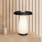 Jonathan Y Bruno 12.3 in. Mid-Century Minimalist Plant-Based PLA 3D Printed Dimmable LED Table Lamp, White/Black USA1006A - alternate 5