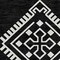 Homeroots 8' X 10' Black And Ivory Southwestern Washable Indoor Outdoor Area Rug 593651 - alternate 5