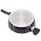 Oster Hawke 3.9 Quart Ceramic Nonstick Aluminum Saute Pan with Lid in Dark Blue 139142.02 - alternate 4