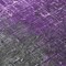 Homeroots 8' Purple And Dark Gray Round Ombre Washable Indoor Outdoor Area Rug 602895 - alternate 5