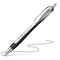 Schneider Pen Slider Rave XB Retractable Ballpoint Pens, White-Black Barrel with Blue Ink, 5PK 132549 - alternate 5
