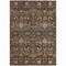 Homeroots 8' X 10' Chocolate Red And Gold Floral Washable Indoor Outdoor Area Rug 604644 - alternate 6