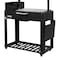 Koolmore 54 in. Argentine Charcoal Grill with Interchangeable V-Grates, Outdoor BBQ, Black KM-OG-AV-54 - alternate 7