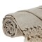 Homeroots 52" X 67" Beige and Black Woven Cotton Striped Throw Blanket with Tassels 476211 - alternate 5