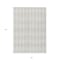 Homeroots 8' X 10' Ivory And Beige Geometric Washable Indoor Outdoor Area Rug 577058 - alternate 4