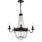 Jonathan Y Nova 5-Light 21.5 in. Acrylic Beaded LED Chandelier, Bronze/Clear JYL9003A - alternate 5