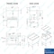 Amgood 18.5 in. x 24 in. x 30 in. Freestanding Stainless Steel Ice Bin, 7-circuit Cast Aluminum Cold Plate AMG FSIB-CP-182412-Z - alternate 5