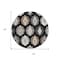Homeroots 8' Black Ivory And Taupe Round Southwestern Washable Indoor Outdoor Area Rug 615118 - alternate 6