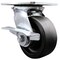 Service Caster 5 Inch Heavy Duty Glass Filled Nylon Caster with Roller Bearing and Brake SCC SCC-35S520-GFNR-SLB - alternate 1