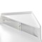 Homeroots 56" White Wood Lighted Single Drawer Dresser 714258 - alternate 3