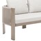 Homeroots 59" Beige Polypropylene Sofa 667649 - alternate 6