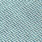 Homeroots 8' Teal Blue And Silver Round Geometric Washable Indoor Outdoor Area Rug 594511 - alternate 6