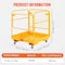 Vevor Forklift Safety Cage Work Platform 36x36 in 1200lbs with Wheels for Aerial XAQL36-36 - alternate 6