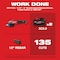 Milwaukee Tool M18 FUEL 4-1/2"-6" Variable Speed Braking Grinder, Paddle Switch w/ ONE-KEY Kit 3672-22 - alternate 12