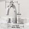 Vigo Hart Two Handle Widespread Bathroom Faucet in Brushed Nickel VG01303BN - alternate 3