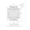 Square D Load Center, HOM, 8 Spaces, 125A, 120/240V AC, PoN Convertible Main Lug, 1 Phase HOM816L125PC - alternate 3