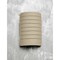 Luxury Lighting Zenia 15 in Tall Ceramic Outdoor Wall Light, Cottonwood Paint Finish 103-01-CW-ud-7 - alternate 2