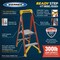 Werner Ready Step 4 ft. H Fiberglass Platform Ladder Type IA 300 lb. capacity RS1A04 - alternate 5