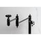 Kingston Brass Deck Mount Pot Filler Faucet, Matte Black KS3700RX - alternate 3