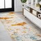 Jonathan Y Sunset Modern Abstract Orange/Multi 2 ft. x 8 ft. Runner Rug CTP114B-28 - alternate 1