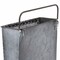 Homeroots 8" Brown Rust And Silver Metal Cube or Bin 487930 - alternate 3