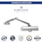 Global Door Controls Commercial Grade 3 Door Closer with Hold Open Arm in Aluminum - Size 3 TC2203-HO-AL - alternate 1