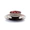 Gibson Elite Cafe Versailles 16 Piece Double Bowl Dinnerware Set - Red 75097814M - alternate 5