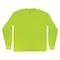 Ergodyne Hi-Vis Shirt, S, Lime, Long Sleeve 21812 - alternate 1