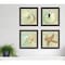 Homeroots Set Of Four Ocean 1 Black Framed Print Wall Art, 4PK 408057 - alternate 4