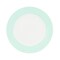 Martha Stewart 12 Piece Banded Fine Ceramic Dinnerware Set in Baby Blue 138981.12 - alternate 5