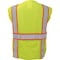 Ironwear Hi-Vis FR Surveyor Safety Vest S Class 2 , Zipper 9 Pockets 1277FR-LZ-RD-SM - alternate 2
