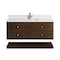 James Martin Vanities Allamari 48" Single Vanity, Sable w/ Single Hole 3 CM White Zeus Silestone Top D640-V48-SBL-3WZ - alternate 6
