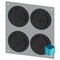 Siemens ALPHA 1250 DIN cable entry flange for lower flange opening in the floor 8GK9100-0KK17 - alternate 3