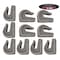 Mytee Products G70 5/16in Weld On Chain Grab Hooks Bucket Flatbed Trailer Wrecker Tow Tie Down, 10PK GH-F-516G70x10 - alternate 5