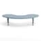 Flash Furniture Commercial Half-Moon Adjustable Height Classroom Activity Table-Dusty Blue-65x35 YU-YCX-004-2-MOON-TBL-DSTYBL-GG - alternate 8
