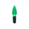Celebrations LED C6 Green 5 ct Replacement Christmas Light Bulbs  04-07004A - alternate 2