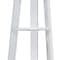 Homeroots 71" White Wood Five Tier Corner Bookcase 332852 - alternate 5