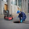 Vevor Sewer Camera 98 ft/30m Self-Leveling Drain Camera with 512Hz Transmitter WP9612FT - alternate 7