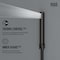 Vigo 58 in. H x 4 in. W 4-Jet Shower Panel System with Square Shower Head, Tub Filler and Hand Shower VG08019MB - alternate 5