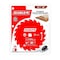 Diablo Track Saw Blade, 6-1/2 in Dia, 20 mm Arbor, 20-Teeth, Carbide Cutting Edge D0620TSR - alternate 2