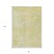 Homeroots 3' X 5' Gold Abstract Washable Non Skid Indoor Outdoor Area Rug 564254 - alternate 5