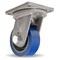 Hamilton Plate Caster, Swivel, Steel, 11"H S-MD-83SYT-4SL-HCB - alternate 1