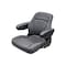 Uni Pro 1001 Seat Top Assembly | Charcoal Gray Fabric 8792 - alternate 1
