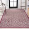 Jonathan Y Madrid Vintage Filigree Textured Weave Light Gray/Fuchsia 8 ft. x 10 ft. Indoor/Outdoor Area Rug SMB107I-8 - alternate 5