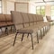 Flash Furniture Advantage Mixed Tan Church Chairs 18.5" Wide PCHT185-105 - alternate 7